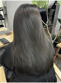 透明感グレージュカラー