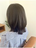 レイヤーボブ×オリーブカラー【稲毛/稲毛駅】