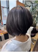 前下がりショートボブ