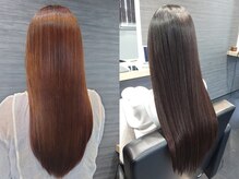 感動の美髪体験！高難度なクセも叶える髪質改善縮毛矯正