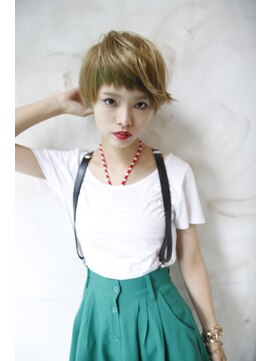 ブーケ(BOUQUET) 大人かわいい・エアリーショート・ジグザグバング