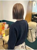 千葉駅/着物ヘア/大人ガーリー/ダークアッシュ/似合わせカット