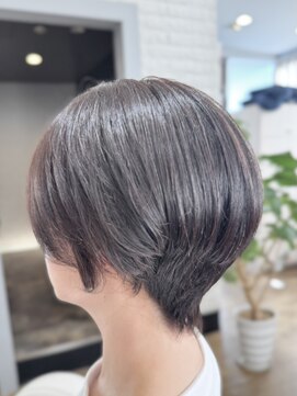 シュヴー 築地(CHEVEUX) 丸みショート/40代/50代/60代/