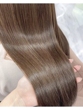 ディスイズ(thisis) 【thisis】オリーブベージュ/韓国風/レイヤーカット