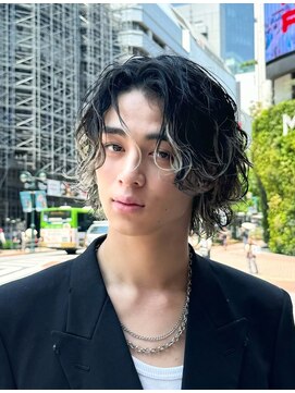 アストラ(ASTRA) MEN’S HAIR/サーフカール/刈り上げセンターパート/札幌