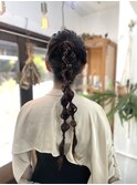 ヘアアレンジ/ポニーテールアレンジ/恵比寿