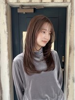 ニーゼロゼロナナ(2007)&nbsp;【小顔効果◎】韓国風レイヤー×透明感カラー
