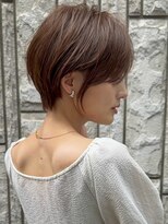ルム 立川(Lum.)&nbsp;立川 似合わせカット ショートカット ショートボブ ベージュ