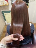 チアー ヘアリラクゼーション 富雄店(cheer HAIR RELAXATION)&nbsp;ピンクブラウンカラー