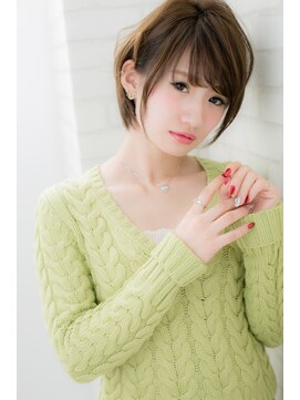 ローマ ギンザ(ROMA Ginza) 『ROMA』大人かわいいグレージュカラー美肌ショート