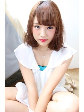 ヘアーデザイン リマ(Hair Design Lima) 『Lima』大人かわいいベージュカラーの王道ボブディ