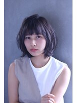 ナナナ パレナ 大津膳所店(nanana parena)&nbsp;大人かわいいアンニュイ　ボブ【nanana parena】