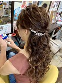 ☆イベントなのでっ(*^-^*)動き多め『ゴージャスハーフアップ』