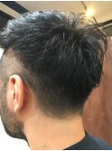ツーブロ×ショート