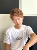ツーブロックショートウルフ