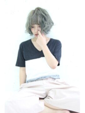 ドゥーアンジヘアー(dou-Ange hair) ぬけ感ウェーブモードボブ