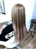 【エクステ】ピンクエクステ