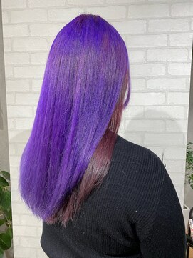 ビスイル 秋葉原店(Vis ill) 10代２０代/カラーミューズ/バイオレット/ピンク/インナーカラー