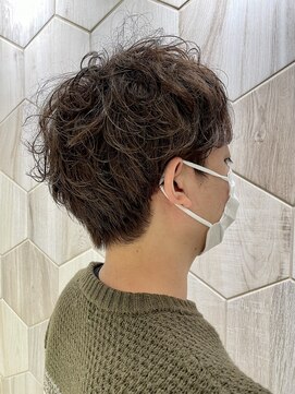 ビューティドレッセヤマノ 池袋パルコ(Beauty Dresse YAMANO) 【パーマ】ツーブロックマッシュショート