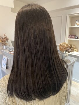 フレーム へアアンドトリートメント 天王寺北口店(FRAME) くすみのあるマットグレージュ