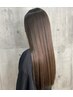 【Cut+縮毛矯正】デザインカット+ナチュラリー縮毛矯正 ￥11900→￥11400★