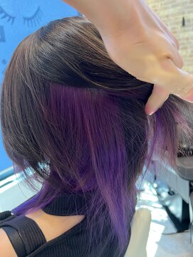 ヘアーメイク S&I ウルフ/インナーカラー