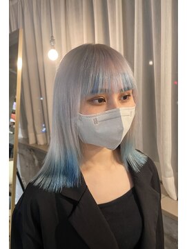 ソグ(sog) 【三原屋潤】シルバー×水色♪