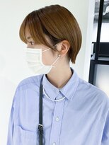 アルバム 池袋(ALBUM) すっきりショート_グレージュカラーボブウルフ_ba421791