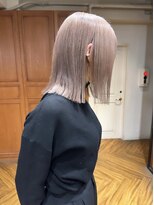 イノセンス 西宮北口店(innocence)&nbsp;シアベージュ　きりっぱなし　ボブ 【津本】