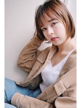 シー 北千住(sii.) 【sii.北千住】3Dカラー丸みショートボブ【西塔 大稀】