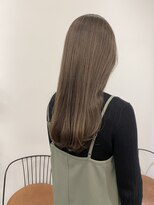 リリアーナ(LILIANA)&nbsp;池袋　髪質改善　イルミナカラー　ロングヘア　つや髪ベージュ♪