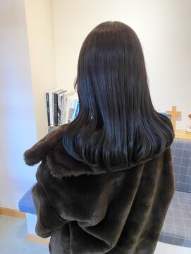 スムーク(smuk) 【smuk/スムーク】切りっぱなし/透明感カラー/アッシュグレー