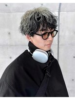 メンズブリーチスパイラルパーマ