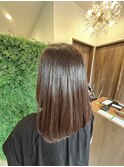 収まるヘアスタイル