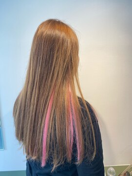 アルテシア 川口東口(Artesia by anyhow) ポイントカラー風シールエクステ／ピンク