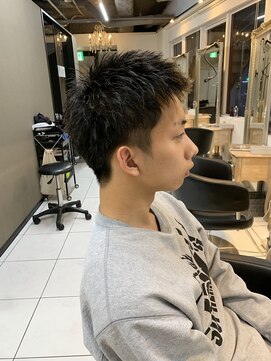 アイズ 海老名(AIZU) スパイキーショート　ザクザクショート　骨格矯正カット