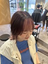 ミア(MIA) ウルフカット×インナーカラー