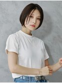 ナチュラルショートボブ[橿原/橿原駅/髪質改善]