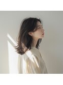【ナチュラルパーマ/前髪デザイン】オフィス向けカール