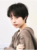 ショートパーマ　スタイリングが簡単　ショートヘア　30代　奈良