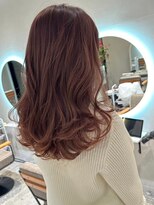 モアナ バイ ラナ 甚目寺店(MoanA BY LANA)&nbsp;デザインカラー/レイヤーカット/ウェットヘア/オリーブベージュ