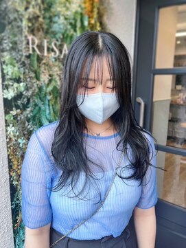 リサプラン(RISA plan) 髪質改善/ブルーブラック/暗髪/艶髪/似合わせ