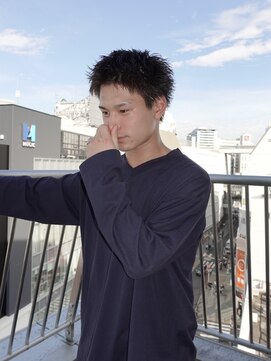 スタニング 渋谷(STUNNING.) スパイキーショート/メンズカット/刈り上げ無しカット