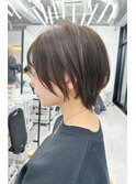 黒髪カタログ/ボブルフ/小顔に見せるヘア/ワンレン