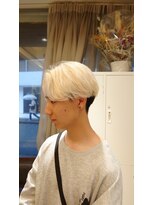 ブロッサム ひばりヶ丘(Blossom) 透明感抜群♪ダブルカラーブリーチミルクティーベージュ