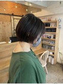 まとまるショートベージュカラー