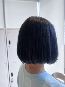 エイトセカンド 新宿三丁目店(EIGHT second) ネイビーボブ