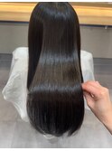 髪質改善ストレート