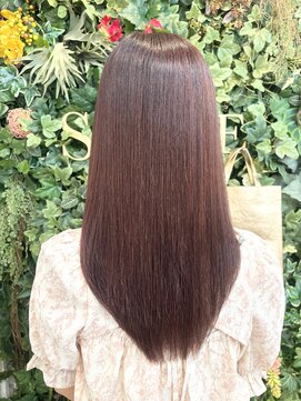 シーン(SCENE) 髪質改善/縮毛矯正/レイヤーカット/セミロング/伸ばしかけヘア