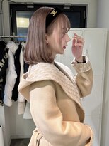 ペレ アネックス 大阪梅田茶屋町店(PELE ANNEX) ミディアムヘア/暗めカラー/グランマッシュ/梅田